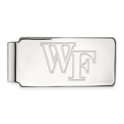 Wake Forest University Money Clip Sterling Silver SS019WFU, MPN: SS019WFU, 886774721095
