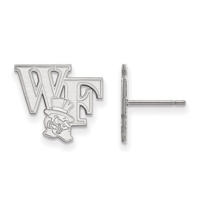 Wake Forest University Small Post Earrings Sterling Silver SS073WFU, MPN: SS073WFU, 886774720838