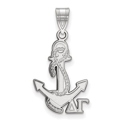 Delta Gamma Medium Pendant Sterling Silver SS036DG, MPN: SS036DG, 886774607405