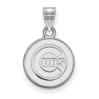 Chicago Cubs Small Pendant 14k White Gold 4W002CUB, MPN: 4W002CUB, 886774826332