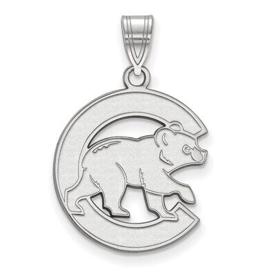Chicago Cubs Large Pendant 10k White Gold 1W020CUB, MPN: 1W020CUB, 886774782430