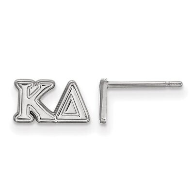 Kappa Delta Extra Small Post Earrings Sterling Silver SS005KD, MPN: SS005KD, 886774599397