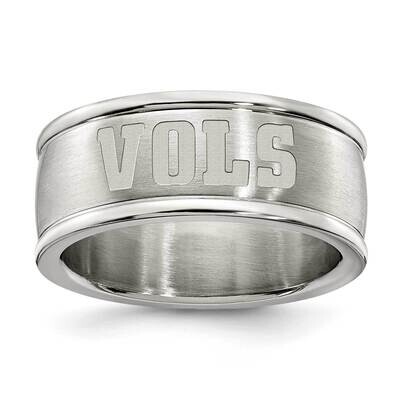 University Of Tennessee Logo Band Ring Stainless Steel UTN335-SZ6, MPN: UTN335, 634401803962