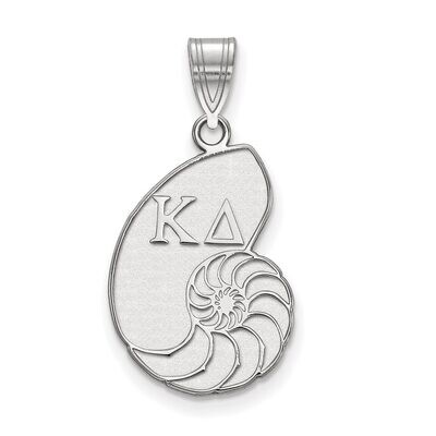 Kappa Delta Medium Pendant Sterling Silver SS036KD, MPN: SS036KD, 886774607450