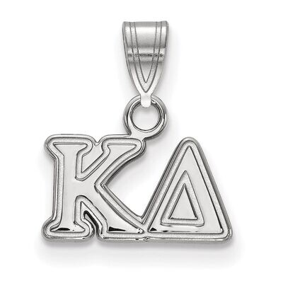 Kappa Delta Small Pendant Sterling Silver SS002KD, MPN: SS002KD, 886774598611