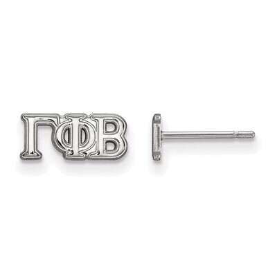 Gamma Phi Beta Extra Small Post Earrings Sterling Silver SS005GPB, MPN: SS005GPB, 886774599373