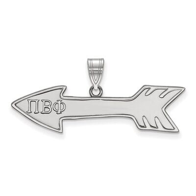 Pi Beta Phi Medium Pendant Sterling Silver SS036PBP, MPN: SS036PBP, 886774607474