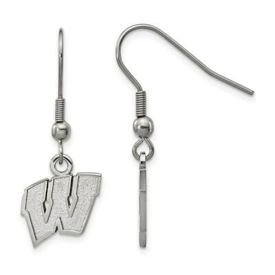 University of Wisconsin Dangle Earrings Stainless Steel ST517UWI, MPN: ST517UWI, 634401015495
