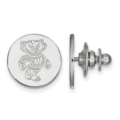 University of Wisconsin Lapel Pin Sterling Silver SS051UWI, MPN: SS051UWI, 886774718835