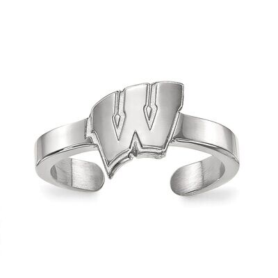 University of Wisconsin Toe Ring Sterling Silver SS029UWI, MPN: SS029UWI, 886774723501