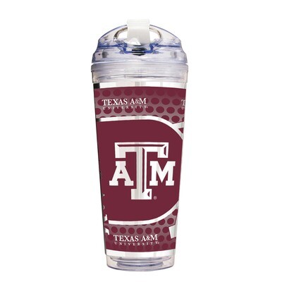 NCAA Texas A&amp;M University 24 oz Double Wall Acrylic Tumbler GC6789, MPN: GC6789,