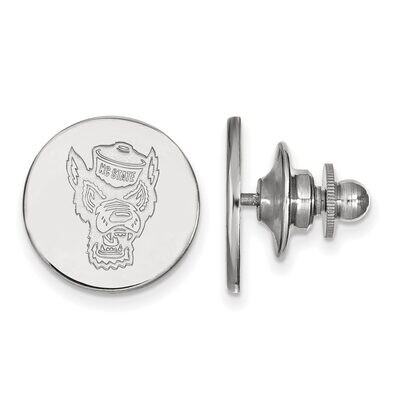 North Carolina State University Lapel Pin Sterling Silver SS052NCS, MPN: SS052NCS, 886774691961