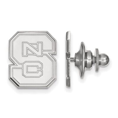 North Carolina State University Lapel Pin Sterling Silver SS011NCS, MPN: SS011NCS, 886774691947