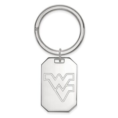 West Virginia University Key Chain Sterling Silver SS026WVU, MPN: SS026WVU, 886774722320