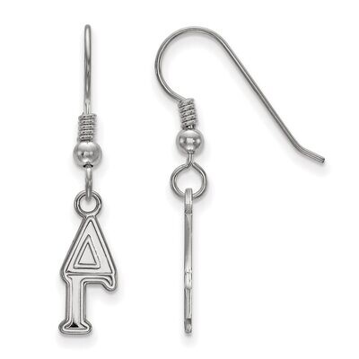 Delta Gamma Small Dangle Earrings Sterling Silver SS026DG, MPN: SS026DG, 886774604800