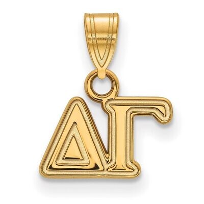 Delta Gamma Small Pendant Gold-plated Silver GP002DG, MPN: GP002DG, 886774892429