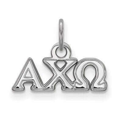 Alpha Chi Omega Extra Small Pendant Sterling Silver SS001ACO, MPN: SS001ACO, 886774598185