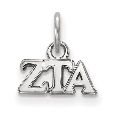 Zeta Tau Alpha Extra Small Pendant Sterling Silver SS001ZTA, MPN: SS001ZTA, 886774598437