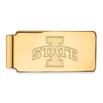 Iowa State University Money Clip 10k Yellow Gold 1Y010IAS, MPN: 1Y010IAS, 886774807591