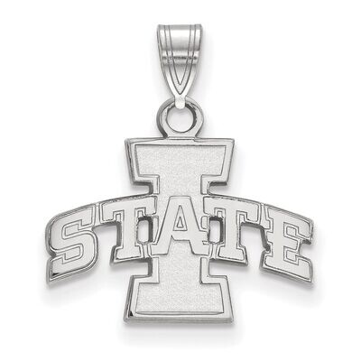 Iowa State University Small Pendant Sterling Silver SS002IAS, MPN: SS002IAS, 886774686387