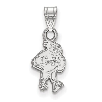 Iowa State University Small Pendant Sterling Silver SS016IAS, MPN: SS016IAS, 886774686400
