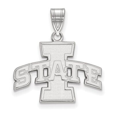 Iowa State University Medium Pendant Sterling Silver SS003IAS, MPN: SS003IAS, 886774686479