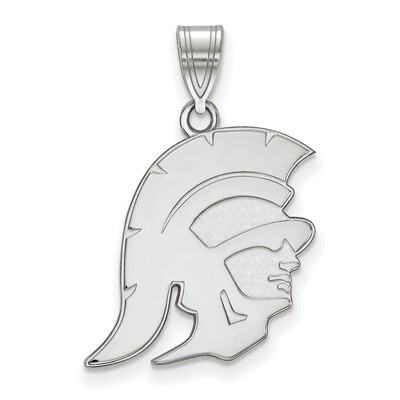 University of Southern California Large Pendant 10k White Gold 1W024USC, MPN: 1W024USC, 191101270741