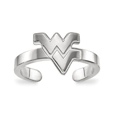 West Virginia University Toe Ring Sterling Silver SS029WVU, MPN: SS029WVU, 886774721811