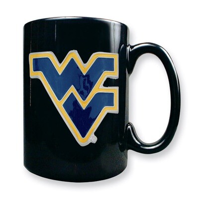 West Virginia University 15oz Black ceramic Mug GC1767, MPN: GC1767, 89006588767