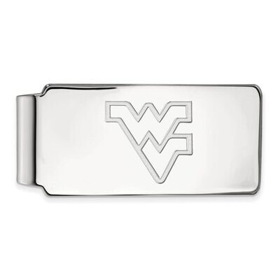West Virginia University Money Clip 10k White Gold 1W025WVU, MPN: 1W025WVU, 886774784366