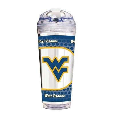 NCAA West Virginia University 24 oz Double Wall Acrylic Tumbler GC6822, MPN: GC6822,