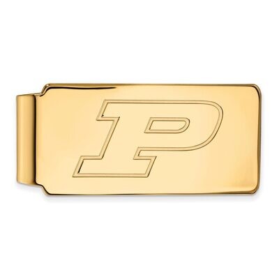 Purdue Money Clip 10k Yellow Gold 1Y020PU, MPN: 1Y020PU, 886774811789