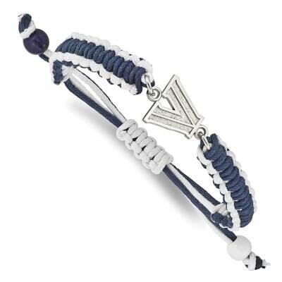 Villanova University Adjustable Cord Bracelet Stainless Steel ST514VIL, MPN: ST514VIL, 191101900891