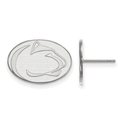 Penn State University Small Post Earring 10k White Gold 1W013PSU, MPN: 1W013PSU, 886774779720