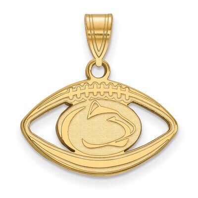 Penn State University Pendant in Football Gold-plated Silver GP022PSU, MPN: GP022PSU, 886774926872