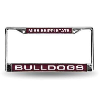 Collegiate Mississippi State Red Laser Chrome Car License Plate Frame GC6976, MPN: GC6976, 94746404…