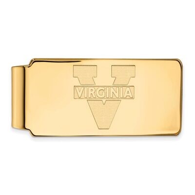 University of Virginia Money Clip 14k Yellow Gold 4Y025UVA, MPN: 4Y025UVA, 886774877747