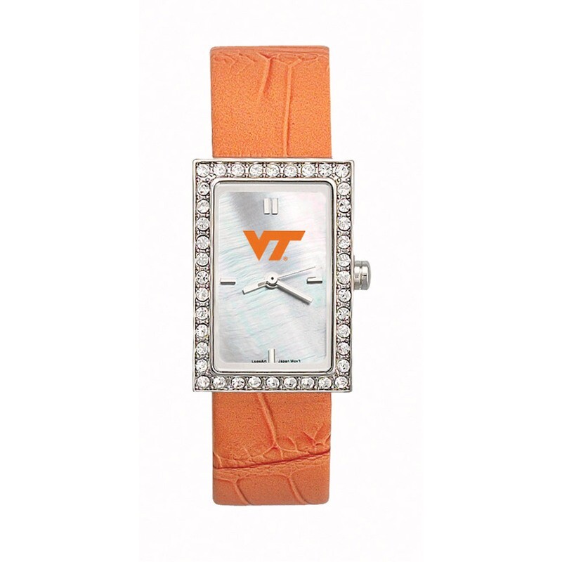 Virginia Tech University Vt Starlette Mango Lea Watch VTE120