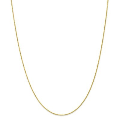 18 Inch 1.2mm Parisian Wheat Chain 10k Gold 10PEN265-18, MPN: 10PEN265-18, 191101599989