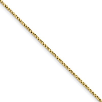 7 Inch 1.9mm Parisian Wheat Chain 10k Gold 10PEN267-7, MPN: 10PEN267-7, 191101600159