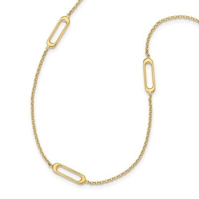 Fancy Necklace 14k Gold SF2756-24, MPN: SF2756-24, 191101983450