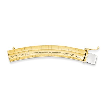 3mm Omega Extender for Necklace 14k Gold ODX3, MPN: ODX3, 729367283078