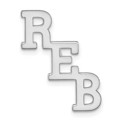 Polished Cut Out Tie Tac Sterling Silver Rhodium-plated XNA1272SS, MPN: XNA1272SS, 191101782817