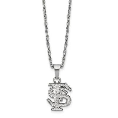 Florida State University Pendant with 2 inch Extender On Chain Stainless Steel ST516FSU, MPN: ST516…