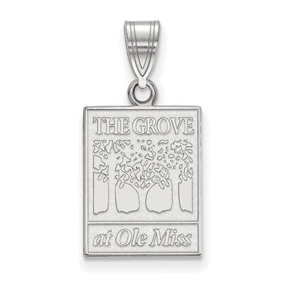 University of Mississippi Medium Pendant 14k White Gold 4W062UMS, MPN: 4W062UMS, 886774852720