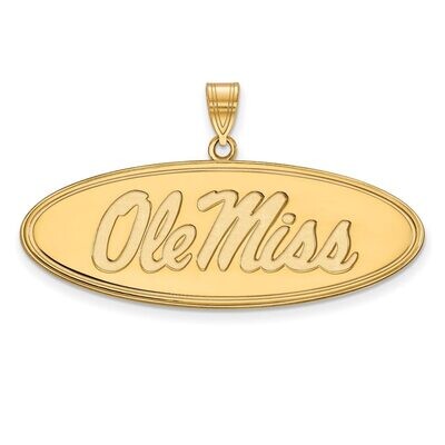 University of Mississippi Large Pendant 10k Yellow Gold 1Y004UMS, MPN: 1Y004UMS, 886774801919