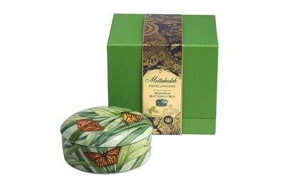 Mottahedeh Butterfly Monarch Box Votive S411V, MPN: S411V,