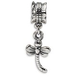 Dragonfly Dangle Bead - Sterling Silver QRS515, MPN: QRS515, 883957724263