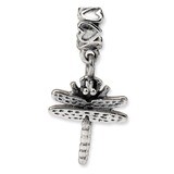 Dragonfly Dangle Bead - Sterling Silver QRS1246, MPN: QRS1246, 883957277455