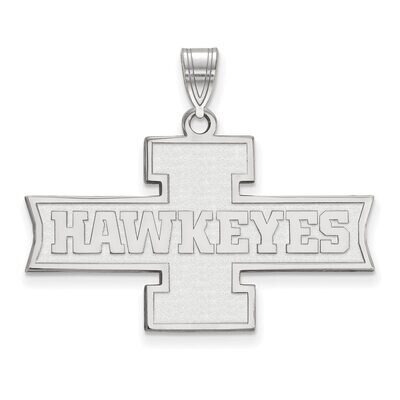 University of Iowa Medium Pendant Sterling Silver SS073UIA, MPN: SS073UIA, 886774724867